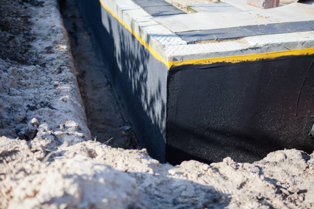 Residential Waterproofing installation at a Carrollton, VA home by SJ Waterproofing Pros